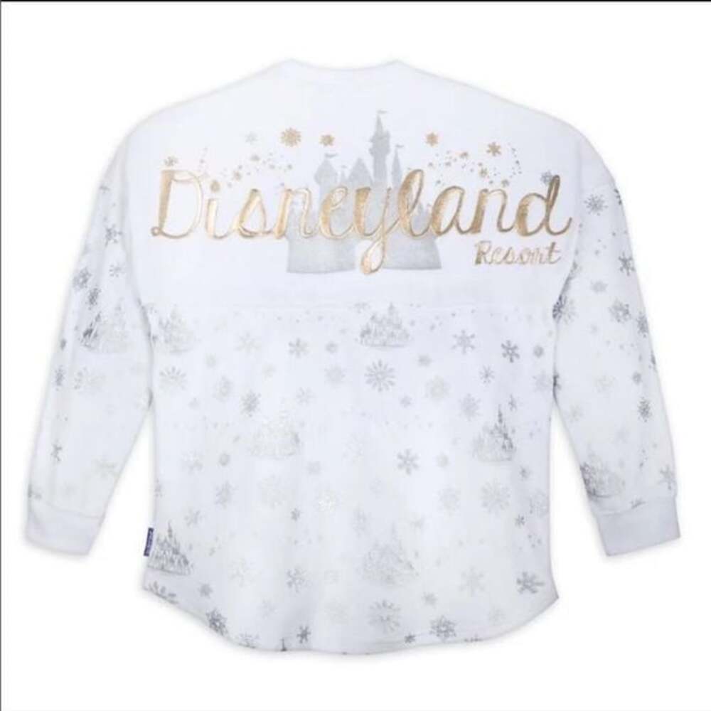 Disneyland Resort Christmas Snowman Castle Snowflake Spirit Jersey